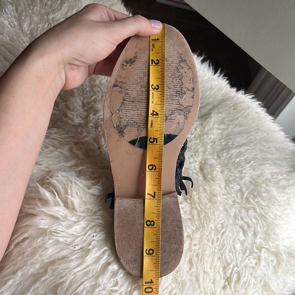 Free people black Woven Women's Slip-On Shoes - Picture 9 of 10